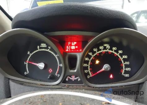 2013 Ford Fiesta Titanium из США, поврежденный, VIN 3FADP4FJXDM103892